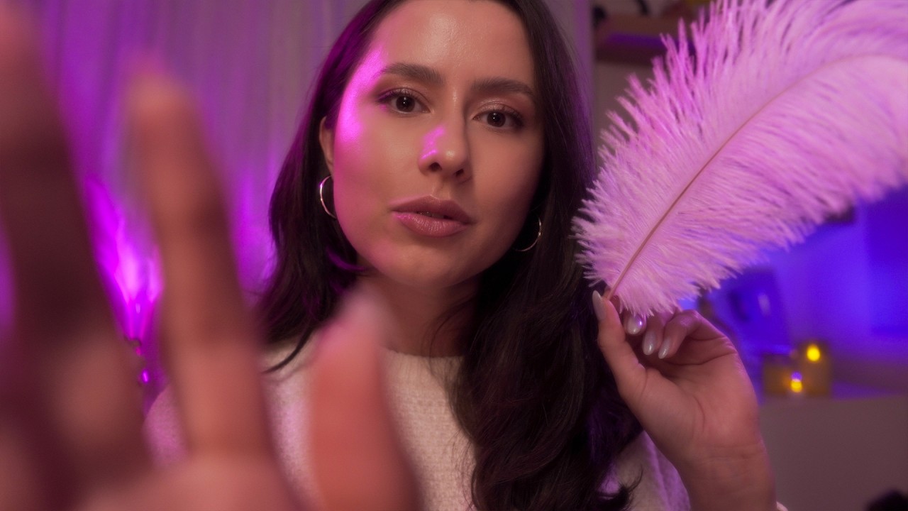 The Sleepiest ASMR Ever! 😴 Face Brushing, Blink Slowly & Hand Triggers That Knock You Out