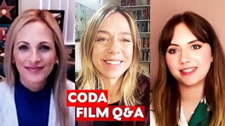 CODA with Director Siân Heder, Marlee Matlin & Emilia Jones | Film Q & A