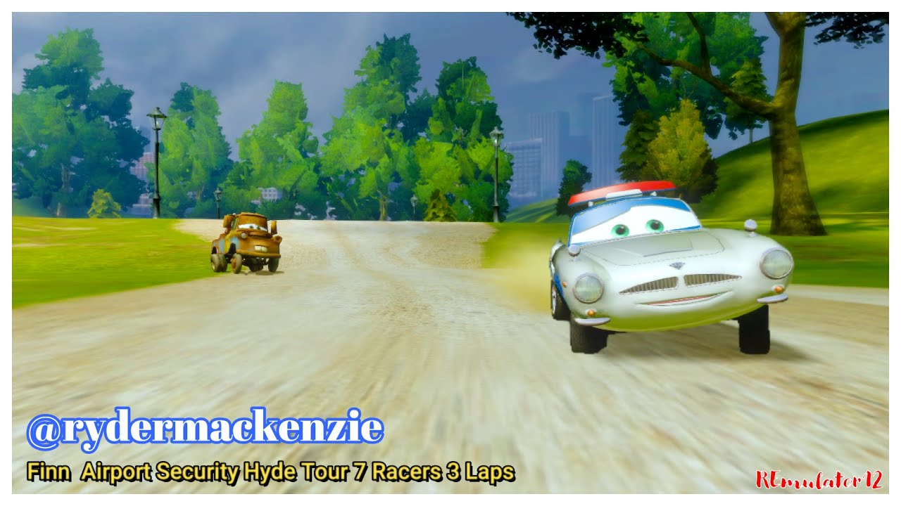 Mode 7 Racing Cars 2 The Video Game | Finn Airport Security - Race Mode (7 Racers ...