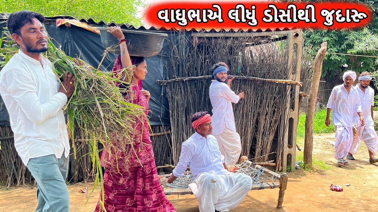 વાઘુભાએ લીધું ડોસીથી જુદારૂ || VAGHUBHA AE LIDHU DOSI THI JUDARU || કોમેડી વિડીઓ || Funny Desi Boys