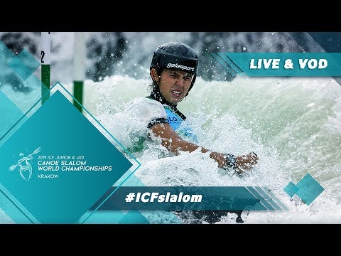 2019 ICF Canoe Slalom Junior & U23 World Championships Krakow Poland / U23 Semis – C1m, K1w