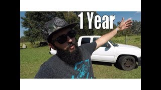 50 dollar Rustoleum paint job: 1 year Update