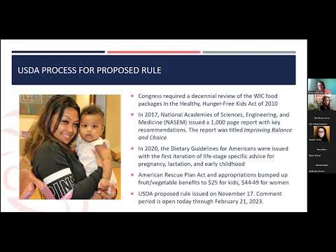 Food Package Update Rule Webinar