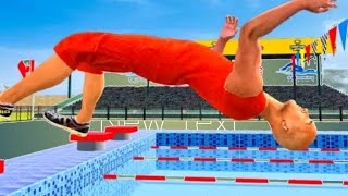 Swimming pool Rush water Race||In swimming pool game race||Android gameplay,, screenshot 1