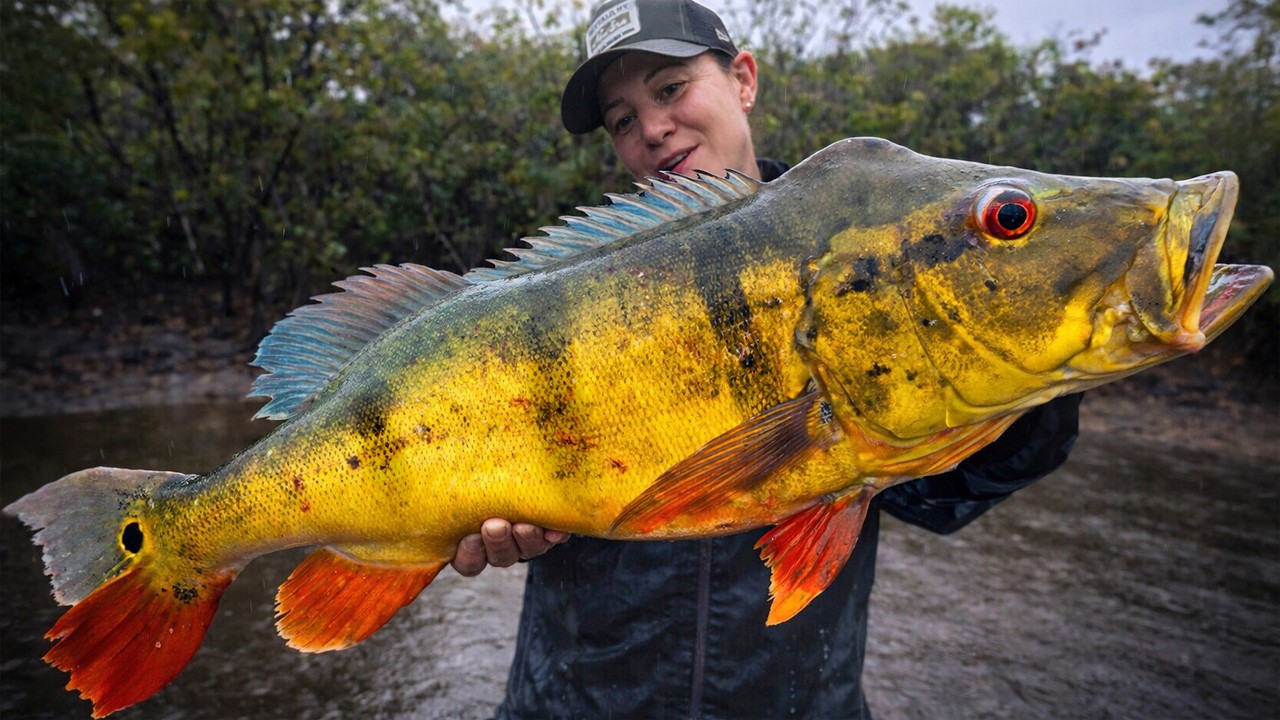 7 Days Hunting GIANT Peacock Bass Deep in the Amazon Jungle