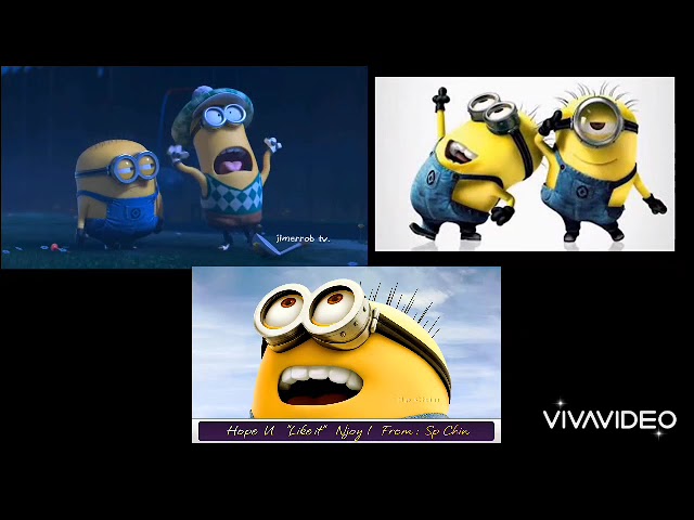 Minions YMCA (Comparison) class=