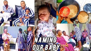 Our Baby's Name is.... |Our Nigerian Baby Naming Ceremony| #namingceremony #pregnant