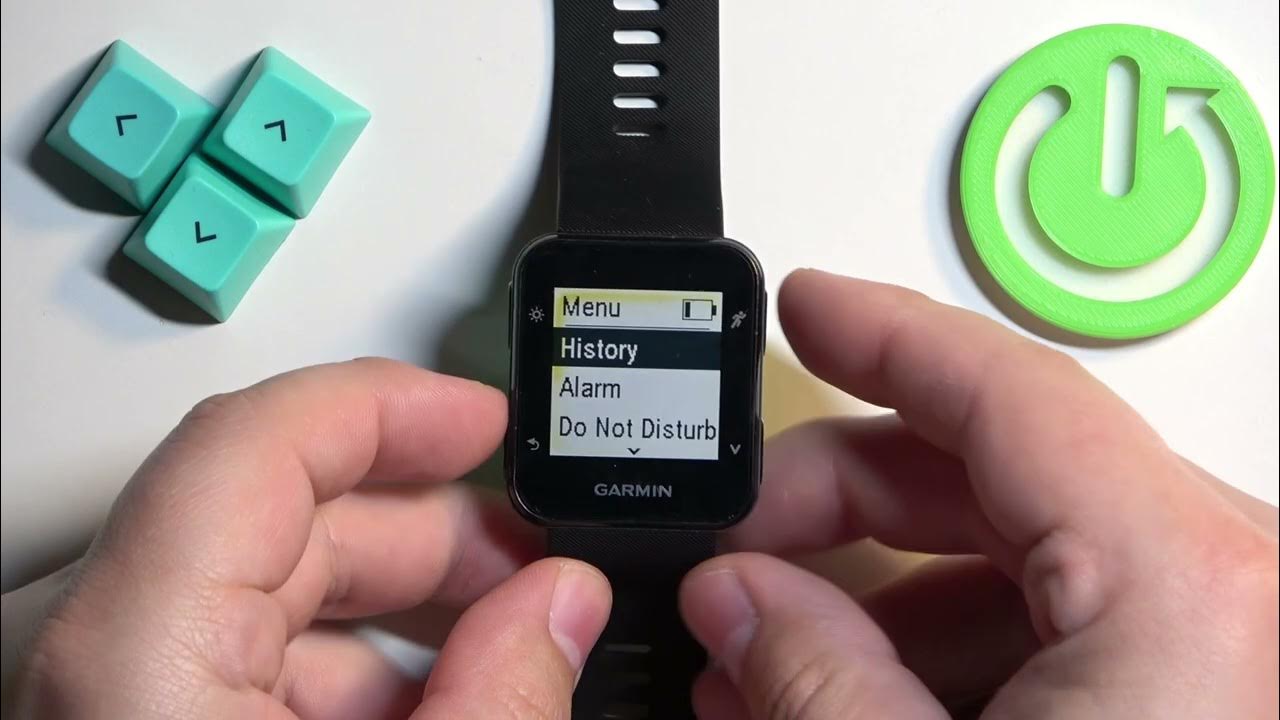 how-to-factory-reset-garmin-forerunner-35-youtube