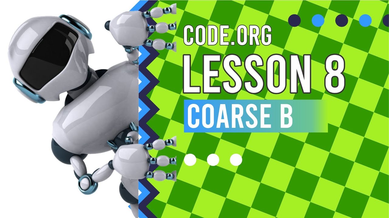 Course B Lesson 8 Solution Code.org Easy and Fast - YouTube