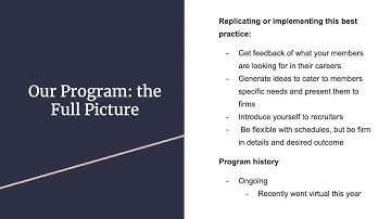 Best Practices: Investing in your Chapter SP2021