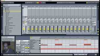 How To Make A House Drum Beat In Ableton Live - J's Ableton Live Tutorials - 001