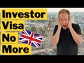 Get Visas Fast - UK is Cancelling Golden Visa Program (Tier 1 Investor Visa)