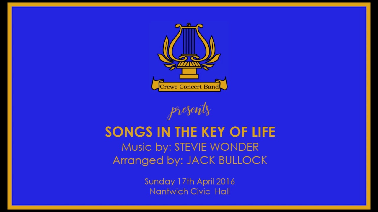 Crewe Concert Band: Songs in the Key of Life