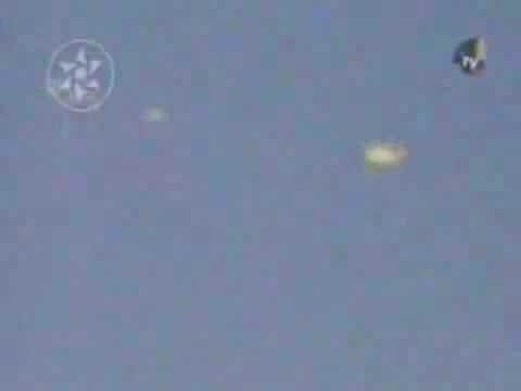 RAW: UFO Releases moving spheres - YouTube