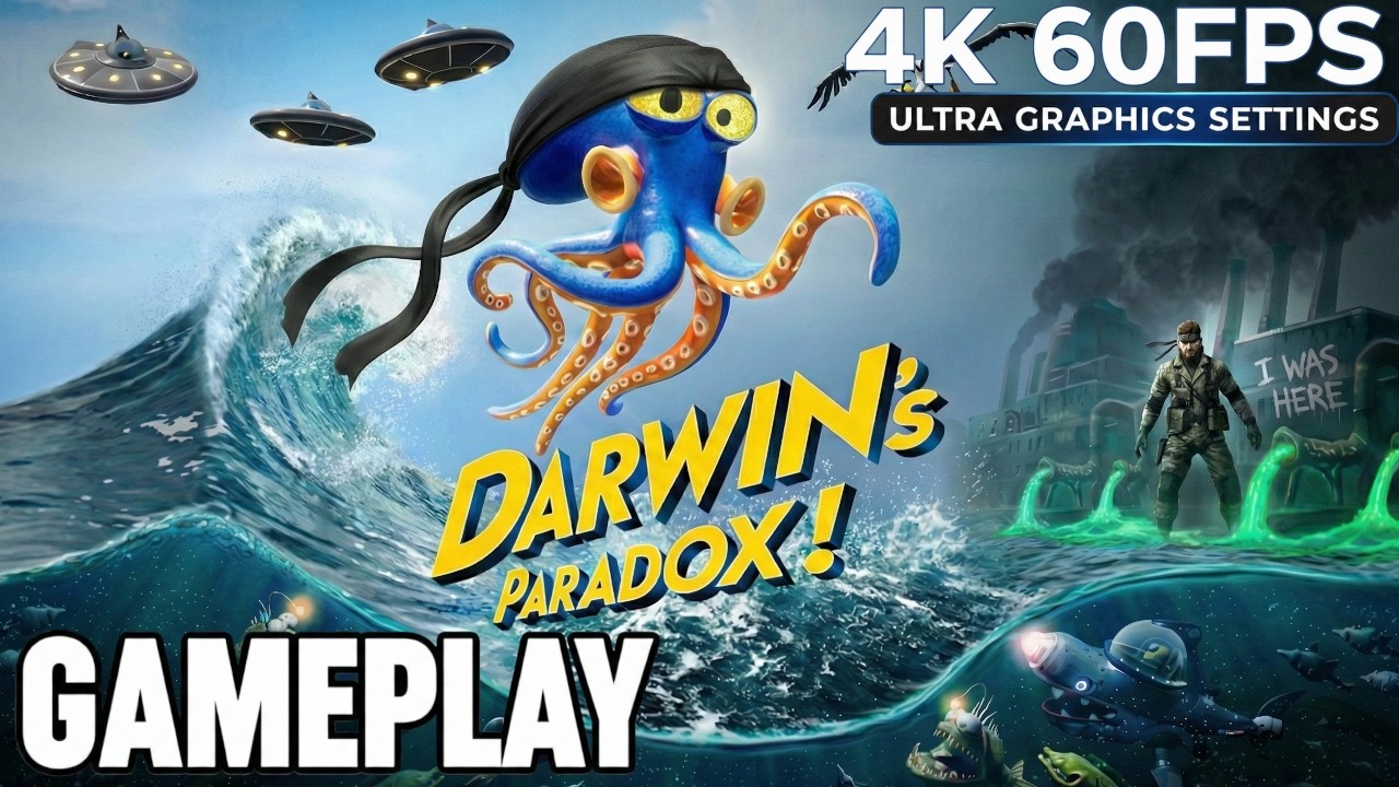 Darwin's Paradox! - First Look Gameplay Walkthrough (State of Play Demo 4K Ultra)