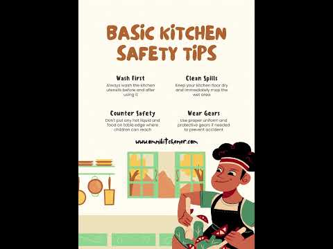 Basic Kitchen Safety tips