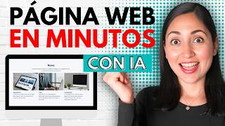 Cómo Crear Una Página Web Paso a Paso con IA | Tutorial 2026