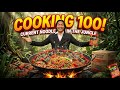 Cooking 100? Current Noodle In Jungle 🥵