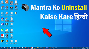 mantra rd service install windows 10 | mantra rd service uninstall kaise kare