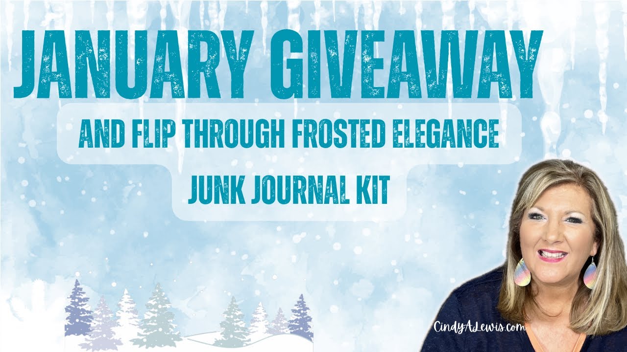 Розыгрыш призов в январе 2026 года и просмотр набора для ведения дневника Frosted Elegance.