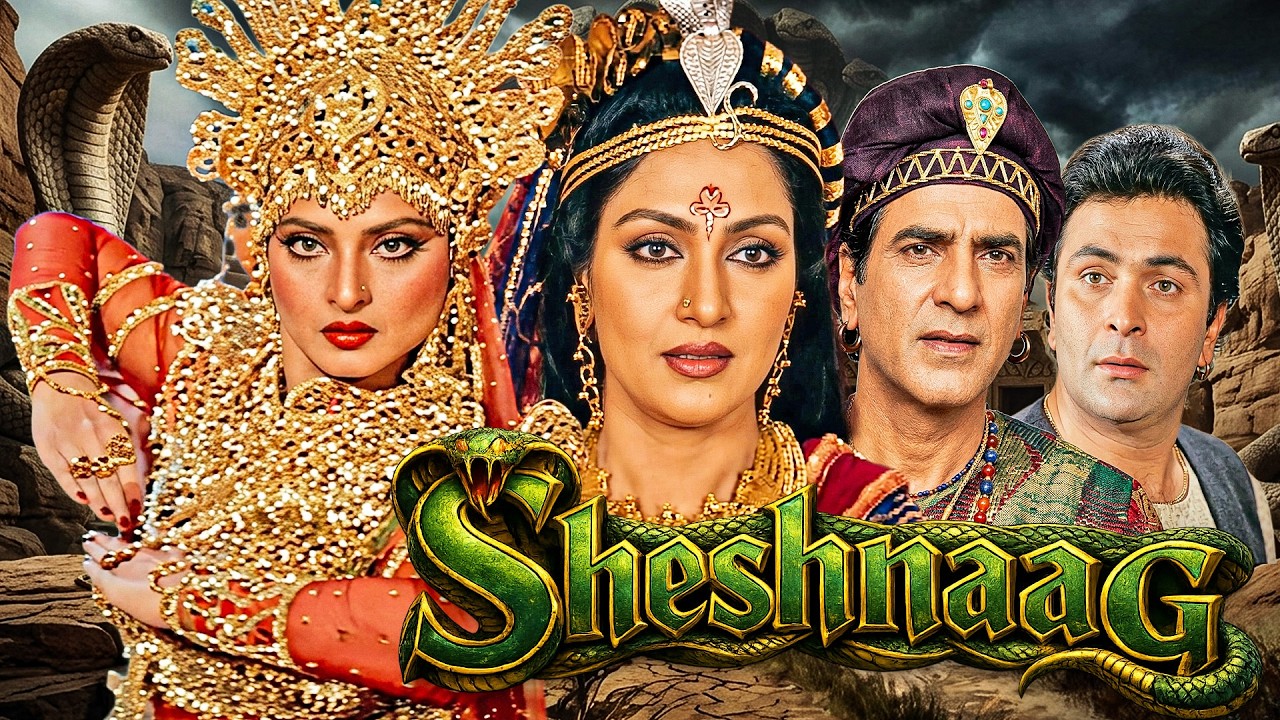 Sheshnaag 1990 Blockbuster Hindi Movie Jeetendra Rishi Kapoor sheshnaag-1990-blockbuster-hindi-movie-jeetendra-rishi-kapoor