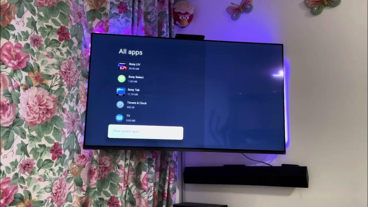 Google TV Sony Bravia OLED TV settings demo and TV walkthrough YouTube