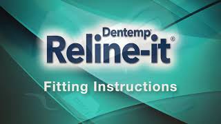 Dentemp Reline-it Instructions for Relining Dentures screenshot 4