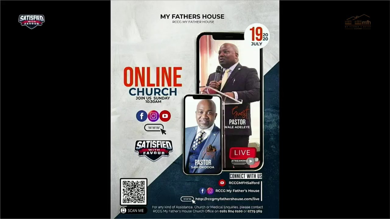 RCCG My Father's House Salford Online Sunday Service 19072020