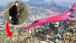 Runner's VS Giant Plane REMATCH! | GTA5