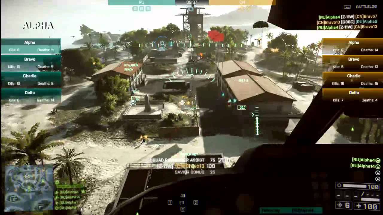 Only in Battlefield 4 | Road Kill - What's the full attack power of a helicopter in the right hands? It's something that you'll only find out in Battlefield!