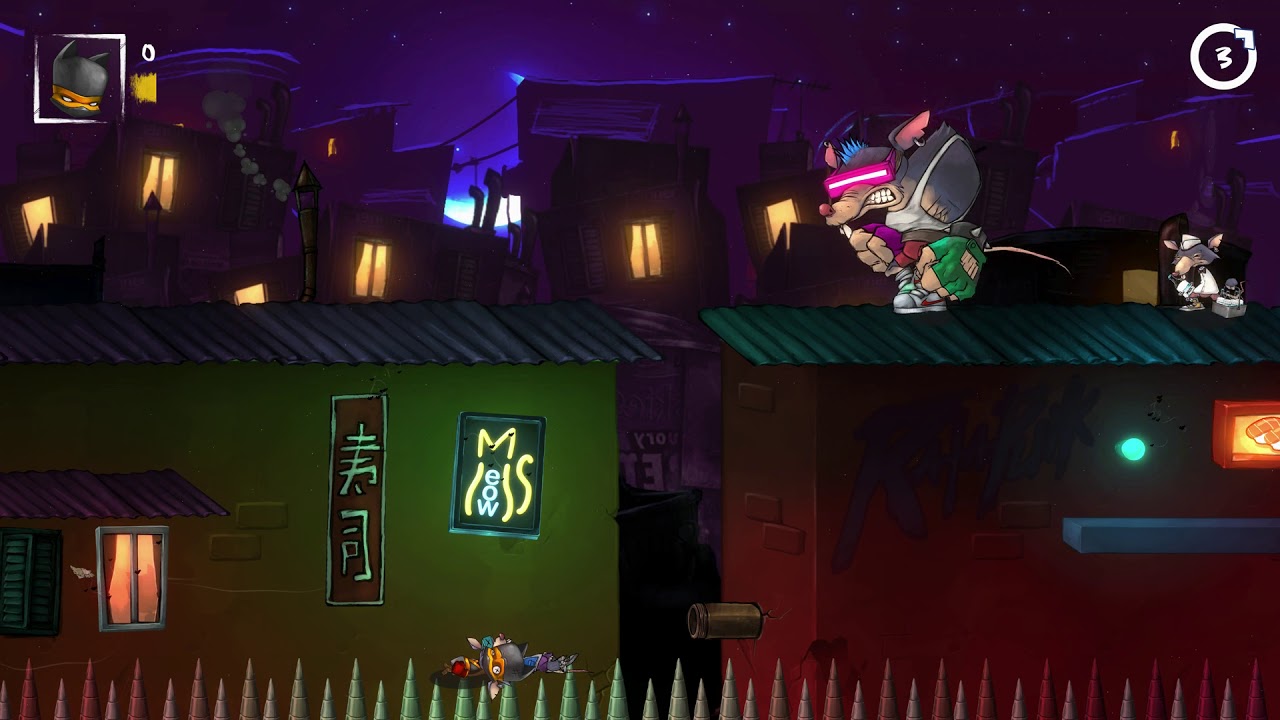 Claws of Furry - Opening Sequence, Tutorial and Rogue Mode - xbox one x