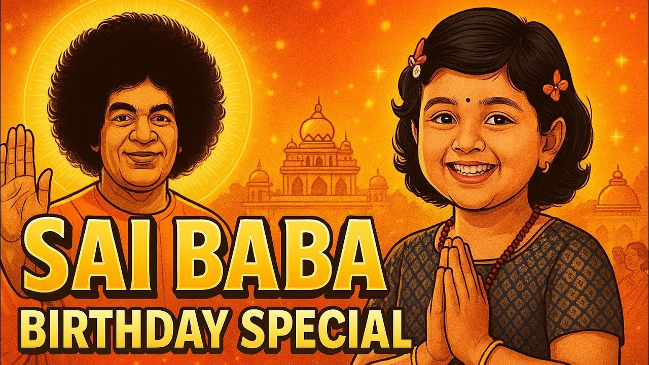 Sai Baba Birthday Special | Vinija Bai A M | Kids Devotional Video
