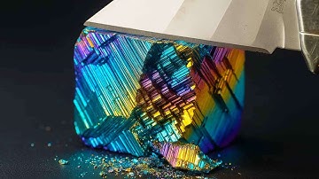 Chemical Element Cutting ASMR Cubes Cutting