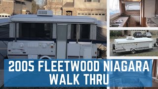 Details 2005 Fleetwood Niagara Pop Up Folding Trailer Walk Thru News