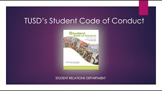 2019-2020 Code of Conduct Teacher Training