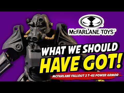 The Mcfarlane Fallout 3 Remastered T-45 Power Armor We Should Have Got!?