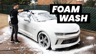 Camaro Foam Wash & Interior Detail - ASMR Detailing