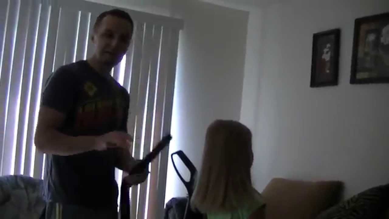 Dad Uses Vacuum to Make A Perfect Ponytail ! YouTube