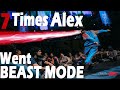 7 Times ALEX THE CAGE Went BEAST MODE | Cyclops Mode 🔥