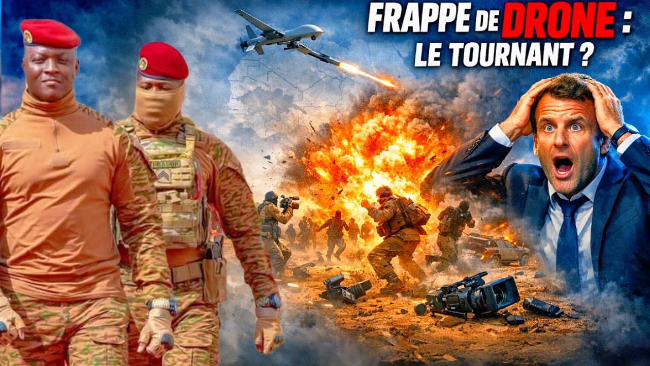 Ibrahim Traoré : une frappe de drone pulvérise des centaines de combattants le 19 février