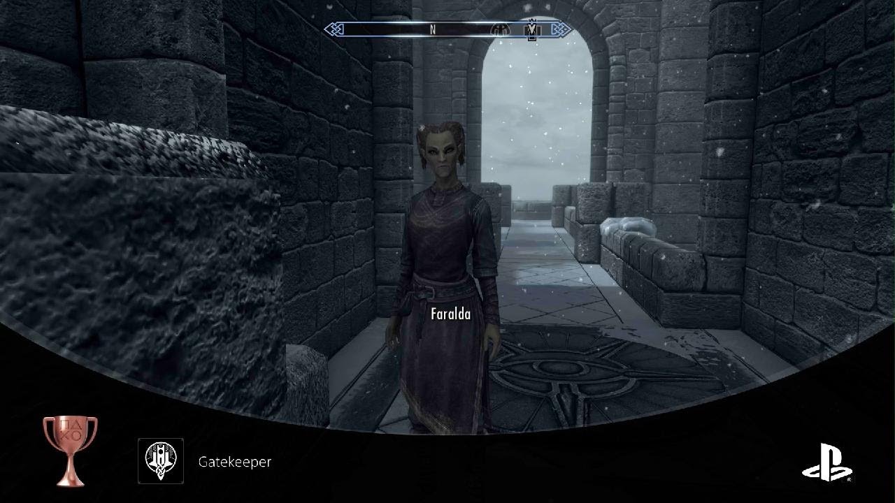 The Elder Scrolls V: Skyrim - Anniversary Edition ~ Gatekeeper Trophy