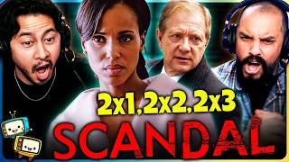 SCANDAL 2x1, 2x2 & 2x3 Reaction! | Kerry Washington | Shonda Rhimes