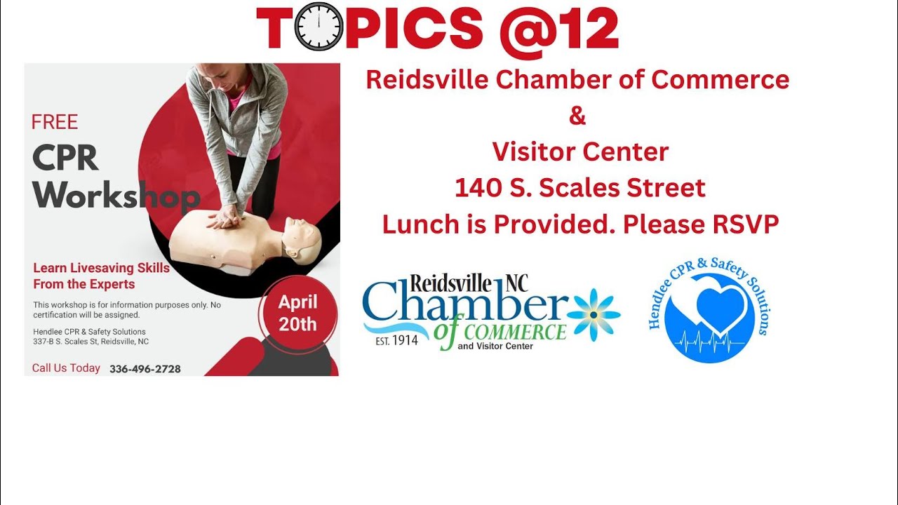 topics 12 CPR Health presented by Hendlee CPR & Safety Solutions YouTube