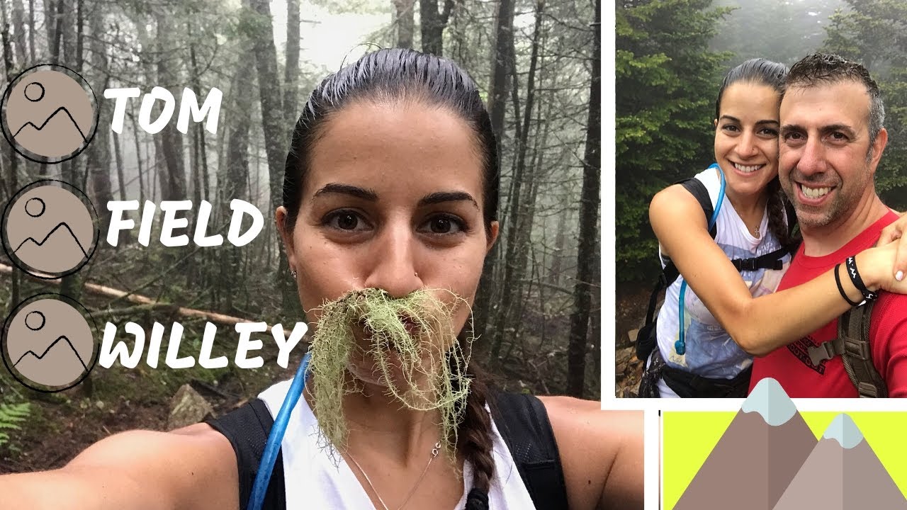 HIKING MT. TOM, MT. FIELD, MT. WILLEY NH 48 White Mountains hike