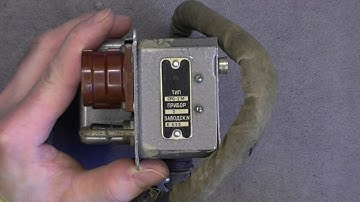 Soviet SRO-2 IFF coding box teardown