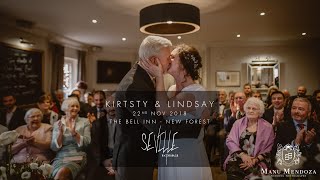 Kirsty &amp; Lindsay Wedding Slideshow - The Bell Inn, New Forest, Hampshire, UK