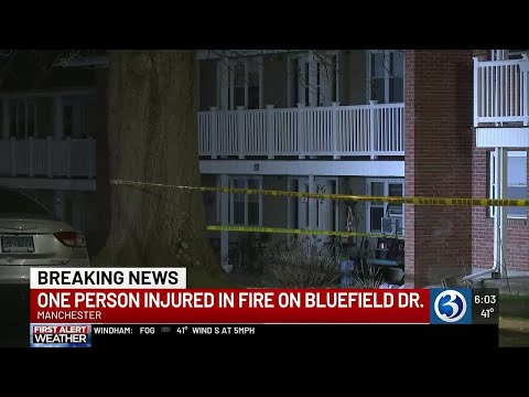 One person critically injured in Manchester apartment fire