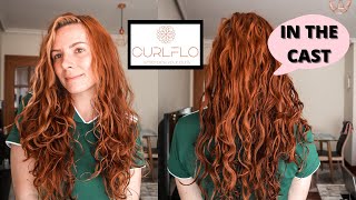 Curl Flo Revive Collection Review and Routine on 2A/2B Wavy Hair