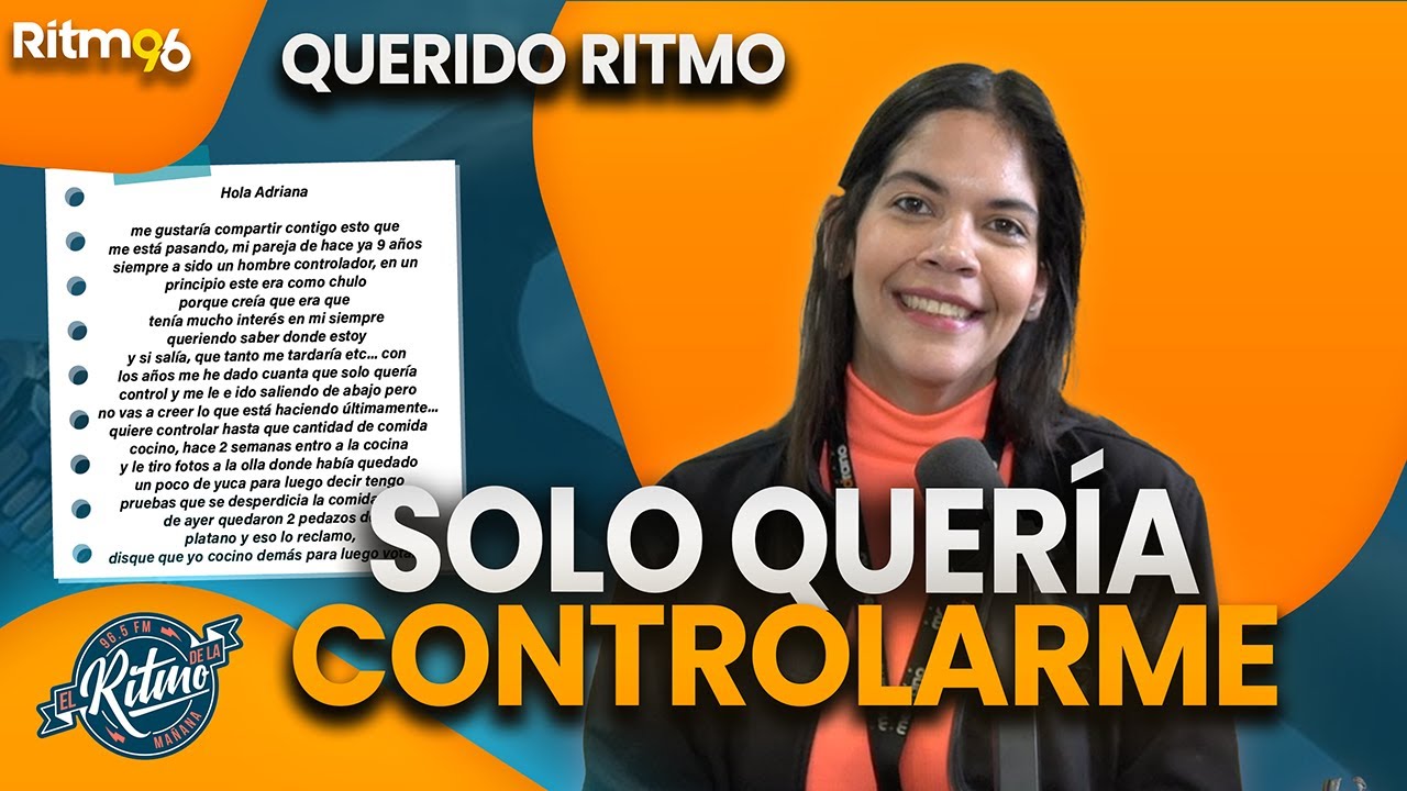 QUERIDO RITMO: Mi pareja me controla hasta la cantidad de comida que cocino