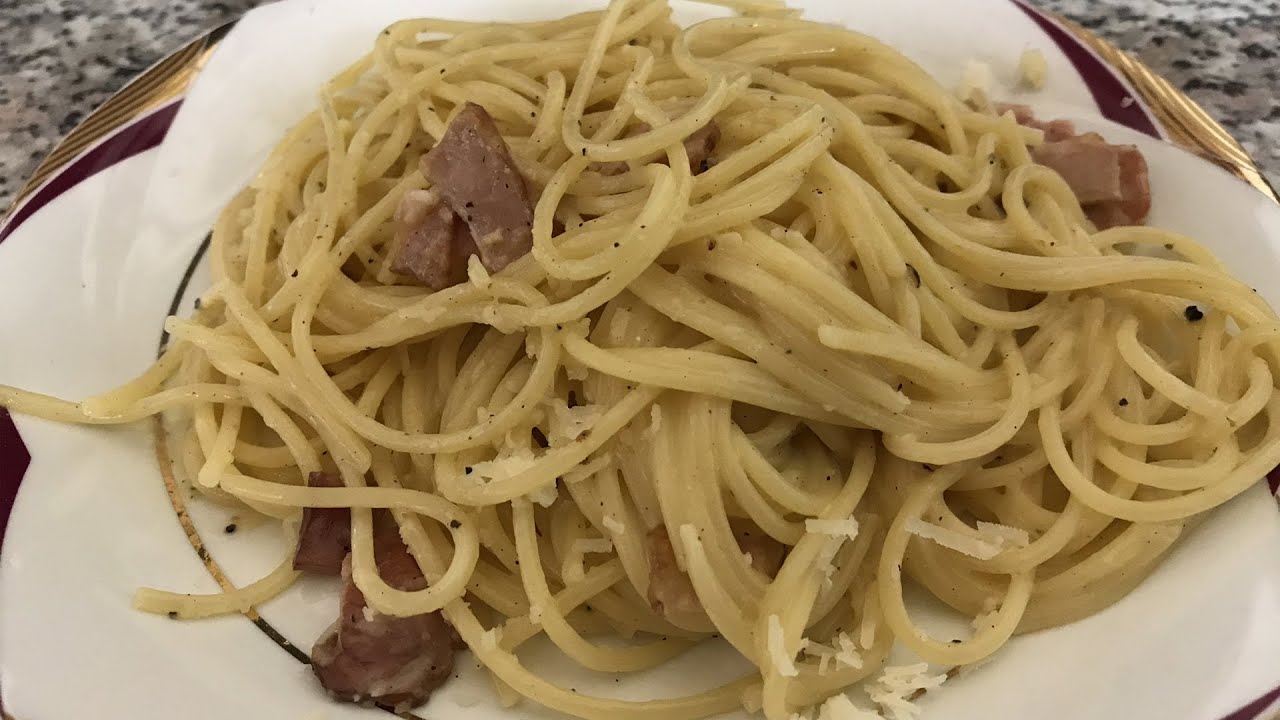 Սպագետտի Կարբոնարա․ Իտալական խոհանոցի ամենահամեղ ուտեստը Спагетти Карбонара Spaghetti Carbonara